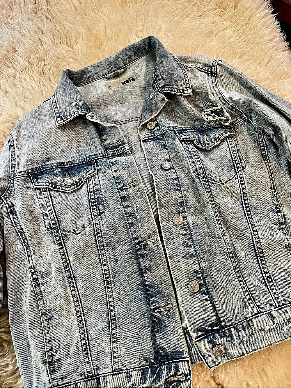 Topshop Jean Jacket Size 10